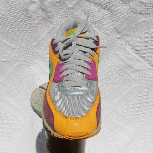 Rare Nike Air Max 90 Cocktail orange pink 312052-071 Size 10 womens - Picture 6 of 10